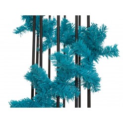 EUROPALMS Spruce garland, turquoise, 270cm